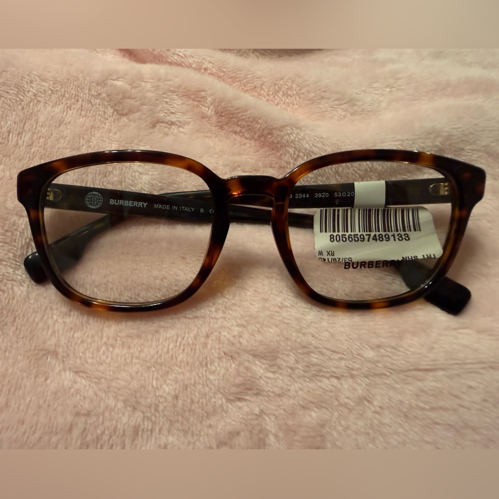 Burberry Brown Tortoise Eyeglasses